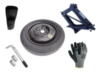 Set - Ruotino di scorta LADA LARGUS R15 4x100x60,1 + Giradadi + Crick + Custodia per crick